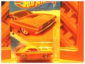1:64 Mattel Hotwheels 71 Dodge Challenger 2011 Naranja